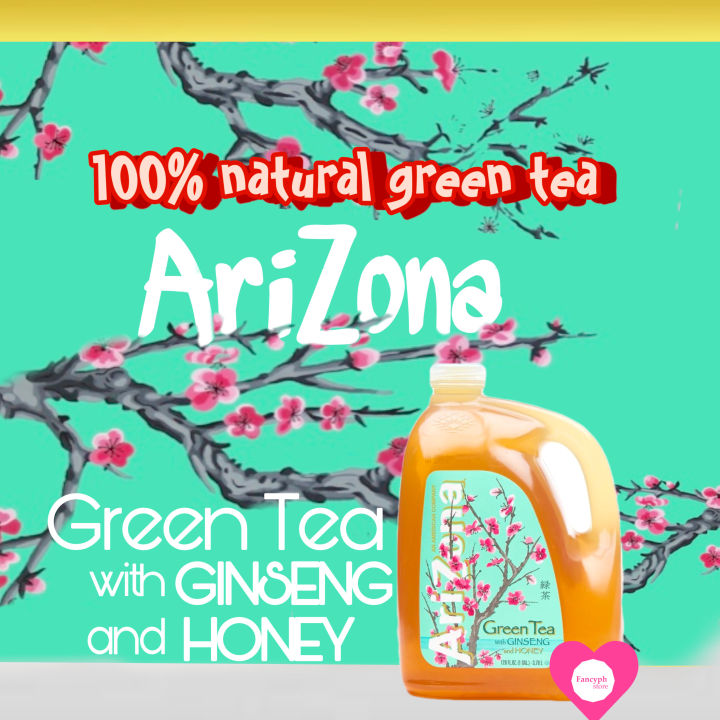 Arizona Green Tea with Ginseng & Honey Lazada PH