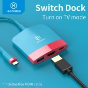 Hagibis Portable Switch Dock for Nintendo Switch TV adapter Docking
