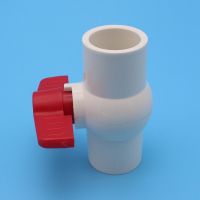 1Pcs 20 25 32 40 50mm PVC Garden Irrigation Ball Valve Aquarium Fish Tank Water Pipe Valve