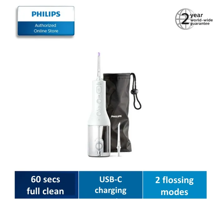 Philips Sonicare Cordless Power Flosser 3000 Oral Irrigator HX3806