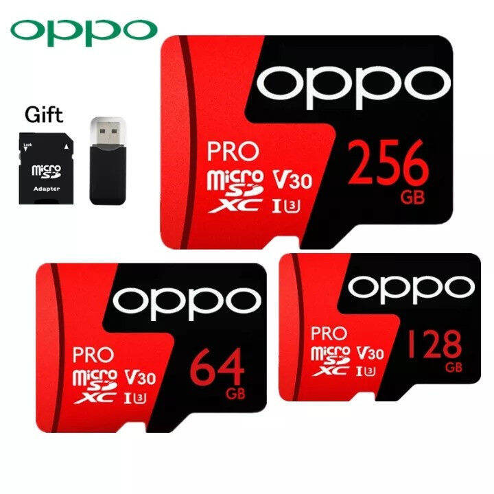 FREE+COD OPPO MEMORY CARD MICRO SD CLASS10 128GB 16GB 32GB 64GB MEMORI