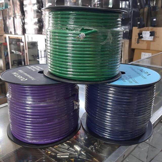 Quantum alpa microphone wire per meter / assorted color Lazada PH