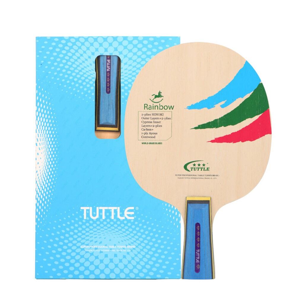 ST Wood Ping Pong Blade Paddle Butterfly Schlager Light Table Tennis Racket 