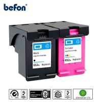 Befon อะไหล่ตลับหมึก HP652 HP 652XL สำหรับ Deskjet 1115 1118 2135 2136 2138 3635 3636 3638 652 3838 3835