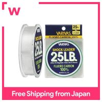 VARIVAS Shock Leader Fluorocarbon 30M No.7 25lb Natural