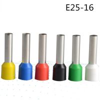 E25-16 Tube insulating Insulated terminals 25.0MM2 Insulated Cord End Terminal Wire Ferrules