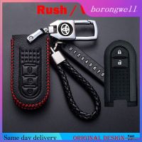 ฝาครอบกุญแจสำหรับ Toyota Rush Wigo 2022อุปกรณ์เคสกุญแจหนัง