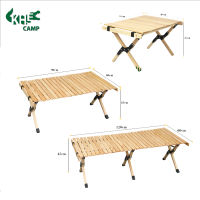 โต๊ะตั้งแคมป์ โต๊ะไม้พับได้  แถมกระเป๋าเก็บง่ายพกพาสะดวก 3 ขนาด 55 ซม. / 90 ซม. / 120 ซม.