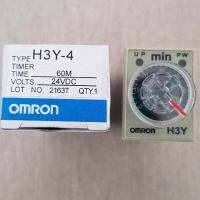 H3Y-4  OMRON DC24V Delay Timer Time Relay 0 - 60 Min.   with Base