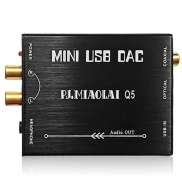 Q5 HIFI PCM2704 OTG Audio Decoder Computer External USB Sound Card to RCA