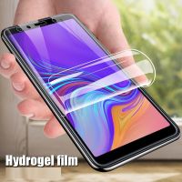 Soft Silicone Hydrogel Screen Protector TPU Clear Hydrogel Film For Samsung Galaxy A10 A30 A40 A50 A70 S 2019 J3 J5 J7 Pro