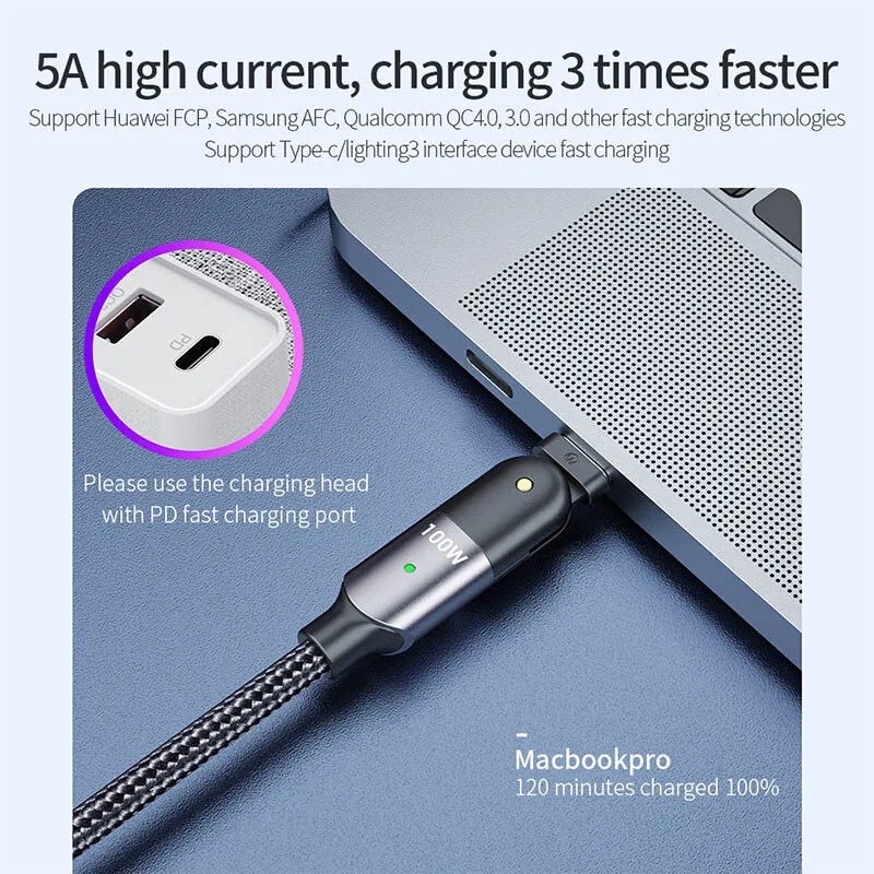 USB C Charger Cable,100W/240W Fast Charge USB C Cable,1.2m/2m USB C to