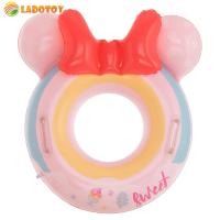 Children Swimming Tube Ring with Seat Printed Swim Ring Cute Smooth Swimming Pool Floats Thikened Sponge for Summer Sea Party