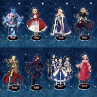 Anime Fate Grand Order Cosplay Acrylic Stand Model Plate Desk Decor Saber Archer Joan of Arc Character Standee Props Fans Gift