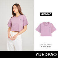 Yuedpao No.1 เสื้อยืดSignature Crop Summer ผ้าหนาทรงสวย ยับยากรีดง่าย รับประกันไม่ย้วย 2 ปี เสื้อครอป สี  Rosebud