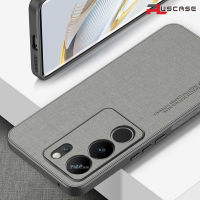 PlusCase สําหรับ Vivo V29 5G เคส ผ้าใบผ้าปกหลัง Slim Matte ปลอกกันกระแทก