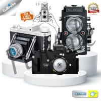 【hot sale】 ▨▩ B32 Zhe Gao Vintage Retro Camera Assemble Building Bricks Collection Gifts