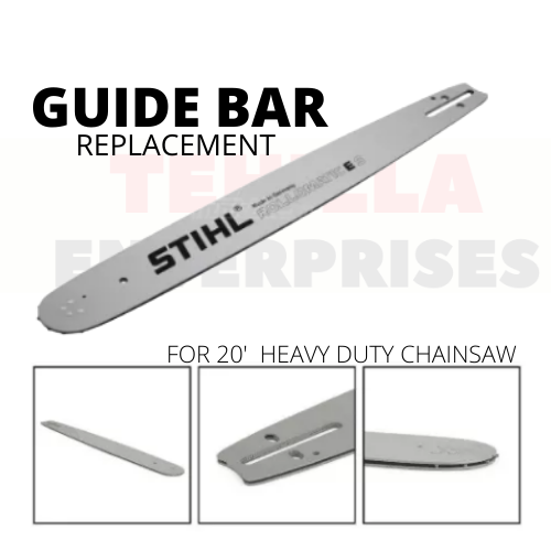 STIHL GUIDE BAR Replacement for 20' Heavy duty Chainsaw Lazada PH