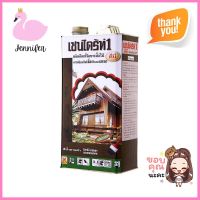 น้ำยากำจัดปลวก CHAINDRITE สีน้ำตาลดำ 5 ลิตรWOOD PRESERVATIVE CHAINDRITE 5L DARK BROWN **พลาดไม่ได้แล้วจ้ะแม่**