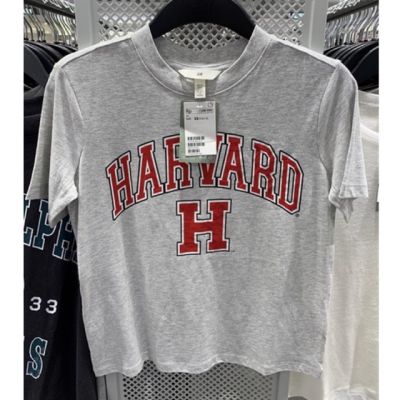 เสื้อยืด H&m Harvard Original