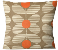 Orla Kiely สแกนดิเนเวียดอกไม้ปลอกหมอนอิงกลางศตวรรษบทคัดย่อกำมะหยี่โยนปลอกหมอนตกแต่งร้านปลอกหมอน