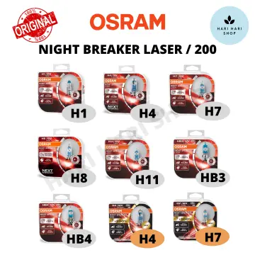 Genuine Osram Night Breaker Laser H11 Set +150% Brightness (Next  Generation)