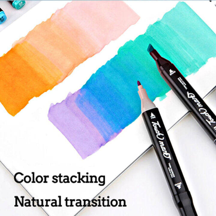 12-262pcs-colores-markers-ชุดปากกาจิตรกรรมแปรงวาด-manga-highlighter-โรงเรียนอุปกรณ์ศิลปะสำหรับศิลปินเครื่องเขียนเกาหลี-zptcm3861