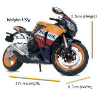 12ชิ้นล็อตขายส่ง joycity 112ขนาดรถมอเตอร์ไซด์ของเล่นรุ่นฮอนด้า CBR 1000RR Repsol D iecast โลหะรถจักรยานยนต์รุ่นของเล่นสำหรับเด็กผู้ชาย