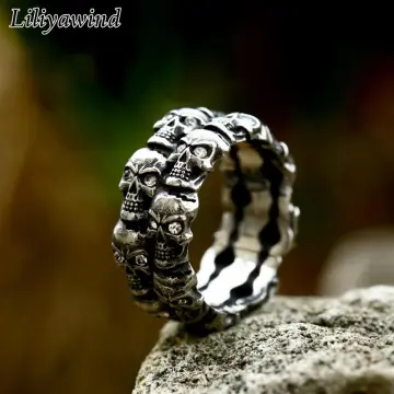 Skull sale ring lazada