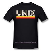 GILDAN ราคา เสื้อยืดผ้าฝ้าย 100% พิมพ์ลาย Unix Linux แนวตลก ของขวัญ สําหรับผู้ชายSize S-5XL  C8T1
