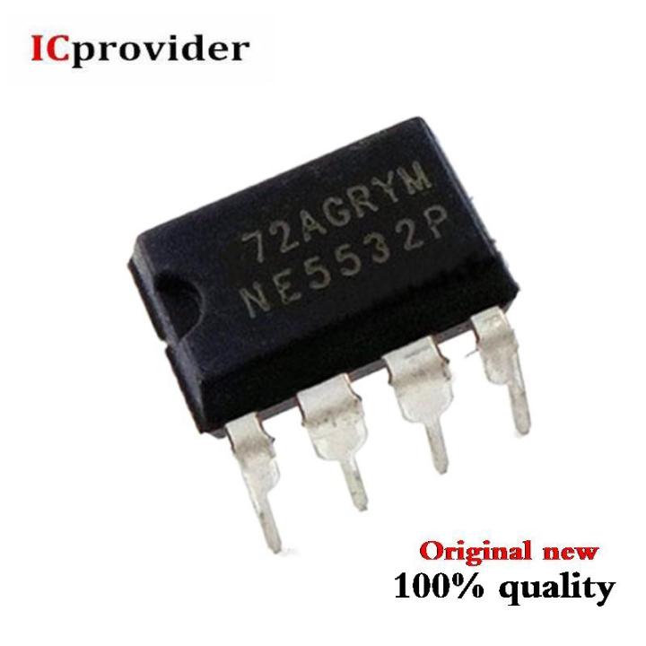 ne5532p-100ชิ้น-ล็อต-ne5532-5532-opamp-gp-10mhz-ic-dip8ของแท้ใหม่