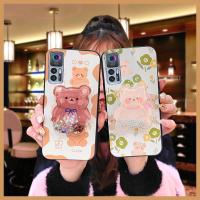 Anti-dust glisten Phone Case For TCL 30 5G Cover Anti-knock Soft Case TPU Back Cover New Arrival foothold cartoon Cute