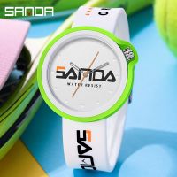 SANDA New Fashion Movement Wristwatch Silicone Relogio Feminino ◙✆