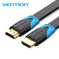 Vention HDMI Cable 2.0 3D 2160P Kabel HDMI 1.5M 2M 5M 3M 10M 15M dengan Ethernet HDMI Adaptor untuk HDTV LCD Projector HDMI 4K Cable