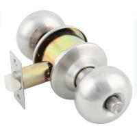 ?สินค้าขายดี!! ลูกบิดห้องน้ำหัวจัน SOLO C532 BK ลูกบิดประตู ลูกบิด ลูกบิดสแตนเลส BATHROOM DOOR KNOB SOLO C532 BK SS