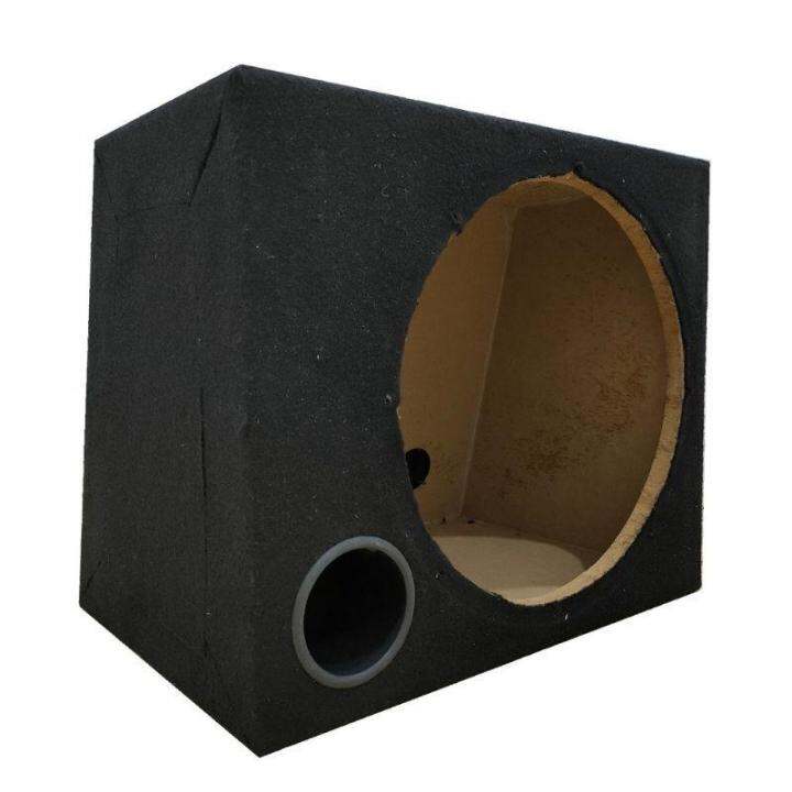Car Round Subwoofer Box Woofer Box 10/12 Inch Car Speaker Woofer Box