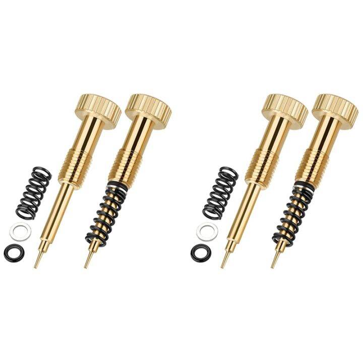2X Pro Carb Rebuild Kit, Air Fuel Mixture Screw Kit, for Keihin CV CVK
