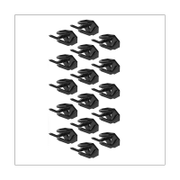 Modern JP Adhesive Hat Hooks For Wall (16-Pack) -ชั้นวางหมวกสำหรับหมวกเบสบอล,Minimalist Hat Display