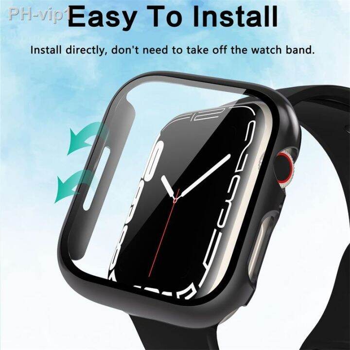 tempered-glass-case-for-apple-watch-8-44mm-40mm-42mm-38mm-pc-bumper-screen-protector-cover-iwatch-series-7-6-5-4-3-se-41mm-45mm