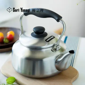 Sori Yanagi Stainless Steel Kettle, G-Type