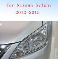 ไฟหน้าฝาครอบสำหรับ Nissan Sylphy 2012 2013 2014 2015/ไฟหน้าโปร่งใสฝาครอบเลนส์