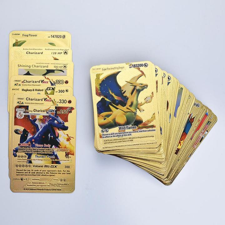Moonza Pokemon Trading Card Game Pokemon Gold Cards All Rare Series Set Of  55 Cards