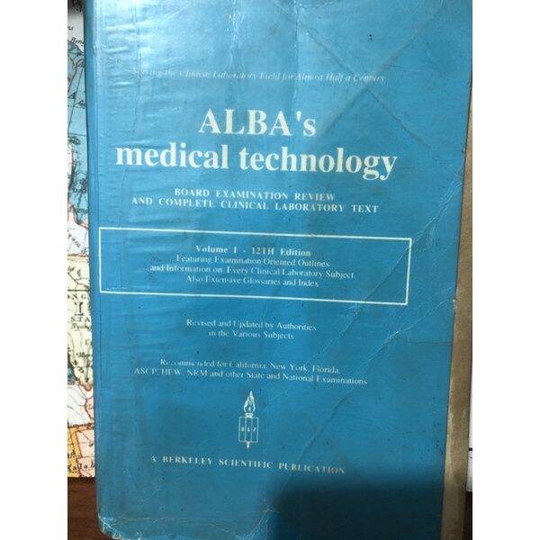 ALBAs medical technology BOARD EXAMINATION REVIEW AND COMPLETE CLINICAL