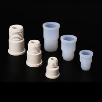 Silicone Plug Natural Rubber Acid and Alkali Resistance Sealing Flap Glass Bottle Stopper 10mm14mm19mm24mm 10 14 19 24 Tube