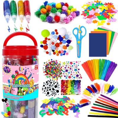 Activity Old Crafting Material Girls Ages Collage Kindergarten Supplies DIY Crafts