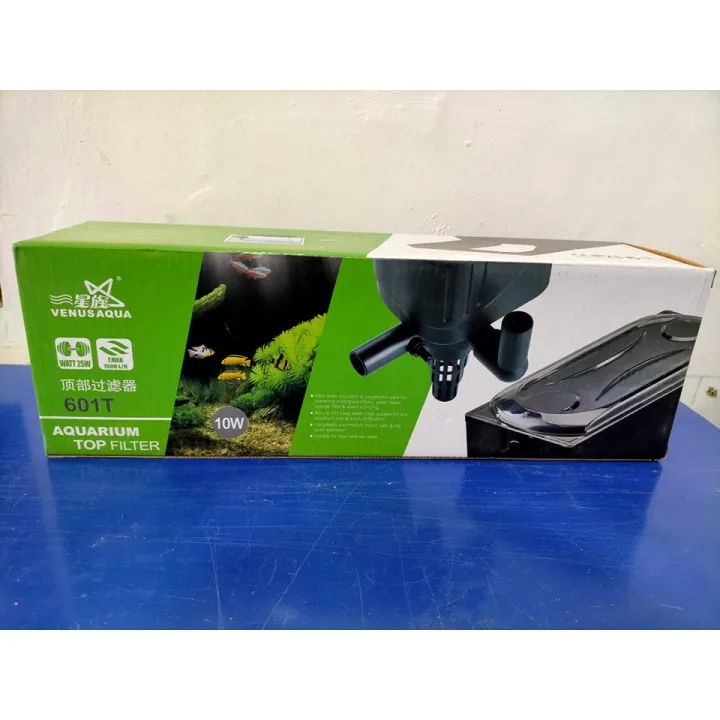 VENUS AQUA 601T 10WATTS TOP FILTER Lazada PH