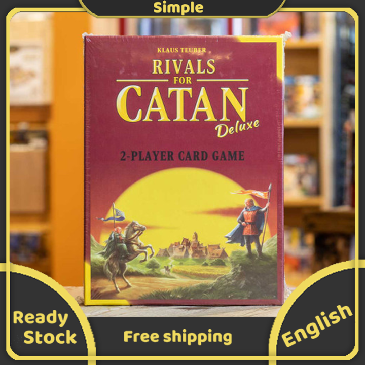 Rivals for Catan Board Game for 2 Players Card Game for Adults & Family