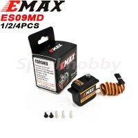 ES09MD EMAX ต้นแบบ Servo 14.8G ควบคุมการซึมผ่านของ Ingranaggi ต่อ Aeroplani Per Barche Per Barche Per Elicotteri Per Auto RC