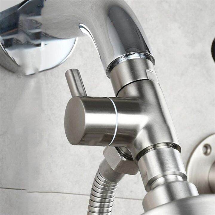 3 Way Brass Shower Diverter Valve Universal Switch Faucet Adapter