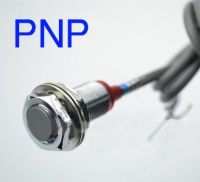 พร็อกซิมิตี้เซนเซอร์ เซนเซอร์แบบตรวจจับแม่เหล็ก Hall Sensor PNP 3-wire NO dia 12mm Proximity Switch NJK-5002A